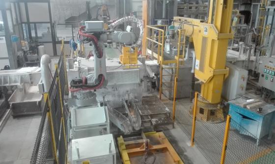 Robotics for aluminium