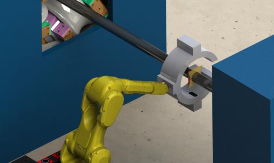 Robotic system for gap and profiles measurement between stands | PolyGAP