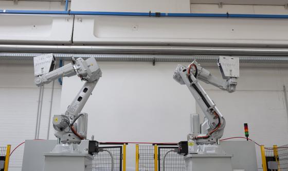 Coil marking robot Polytec